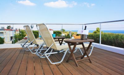 Семейная вилла ТРИНИТИ  у моря с огромной террасой на крыше и зеленой зоной