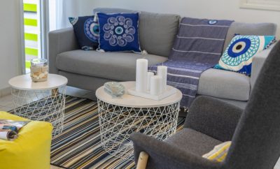 Вилла ЛЕМОН ТРИ с игровым домиком и рядом с семейным пляжем Мимоза