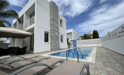 VILLA CRYSTAL 12 — новая современная вилла с бассейном в 5 минутах от пляжей Каппариса