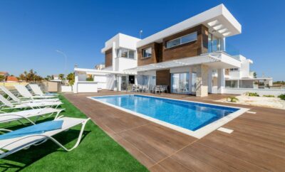 INFINITY SEA VIEW — 3 спальная вилла у моря в районе Айя-Текла