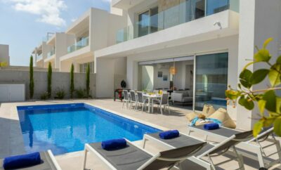 BAY VIEW NEW LUXURY VILLA с 6 спальнями в центре Протарас