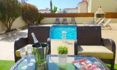 GOLDEN VILLA NISSI 16 — уютный дом с бассейном возле НИССИ БИЧ