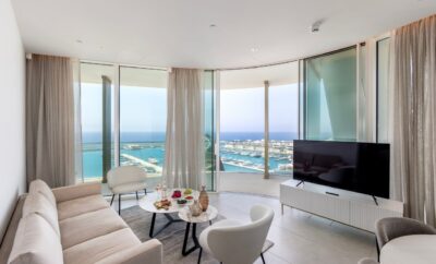 AYIA NAPA MARINA — представительский люкс с 3 спальнями и панорамой на море