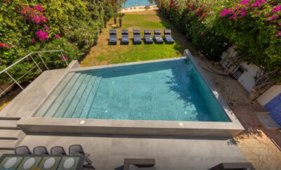 ADALIA BEACHFRONT — 5 спальная вилла с бассейном и садом прямо у пляжа