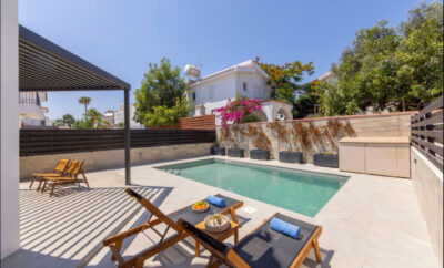 MESOGEIOS 4 — современная вилла в топовом месте курорта Протарас