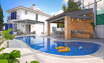 AMY Deluxe 4 спальная вилла в Протарасе, пляж Vizakia