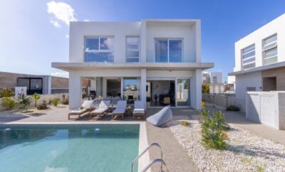 HESTIA A6 SEA SIDE VILLA — новый 3 спальный дом рядом с песчаными пляжами Айя Триады и Каппариса